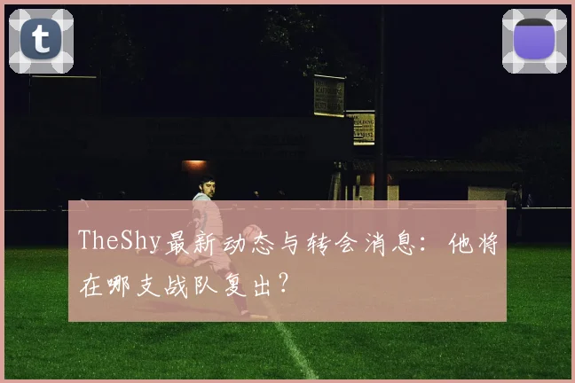TheShy最新动态与转会消息:他将在哪支战队复出?
